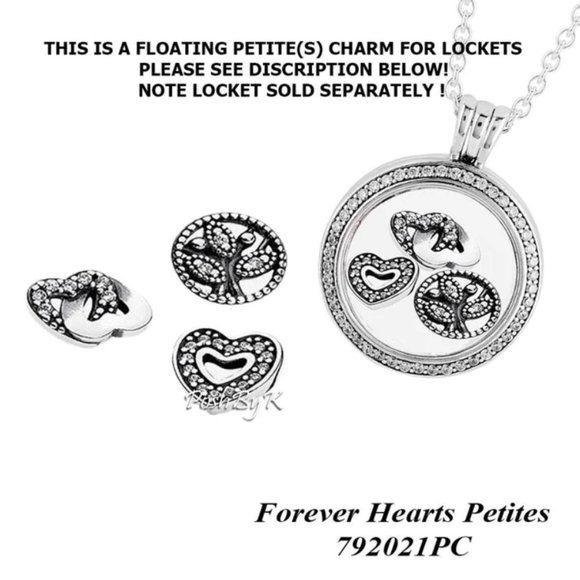 PANDORA Love & Family 3 Set Petites Charm 792022CZ - Picture 1 of 1